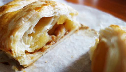 冷凍パイシートでアップルパイを作る