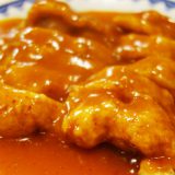 京風中華 鳳飛（ほうひ）さんで ”からし鶏”と”焼きそば”。京都市北区堀川通り沿い