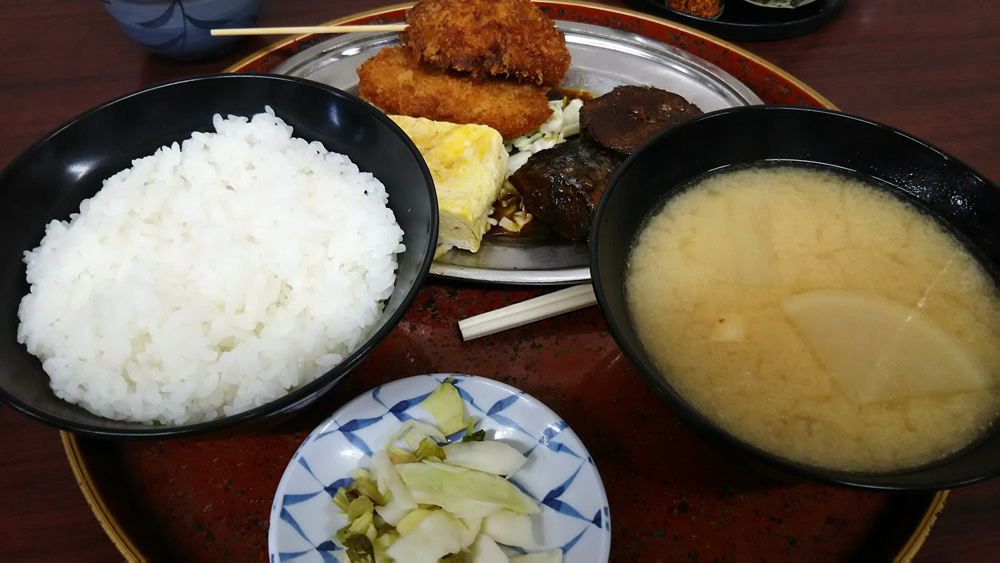 今井食堂さんのおすすめ定食