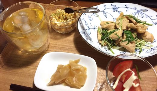 ひとり暮らしの一人晩酌２