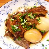 圧力鍋で下ゆででトロトロ。豚軟骨煮込み　あると助かる作り置きメニュー