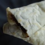 おやつにだらやきあんこ巻き。