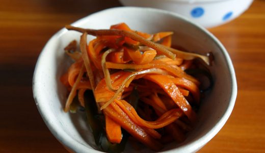 おつまみにぴったり。福島のご当地メニューいかにんじんを作ってみる