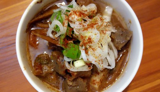 ミートフーズヤマダ　出町店さんのホルモンでモツ煮（ミソ味）を作ってみた。
