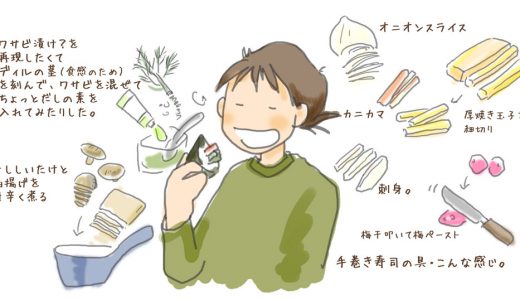 スーパーでしそが安くて大量に売ってたから手巻き寿司にする。