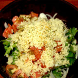 クスクスサラダ。自分なりのベストなレシピ。